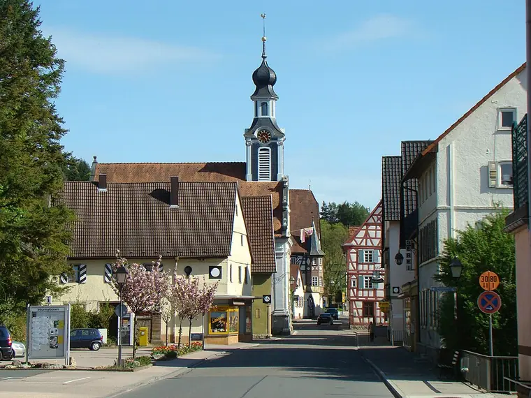 Ortsansicht von Adelsheim