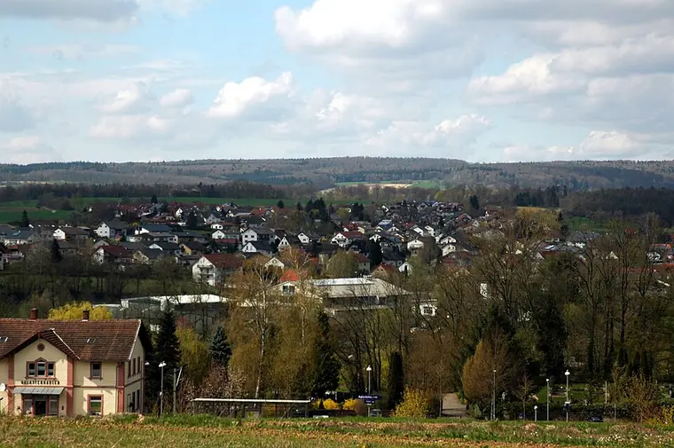 Ortsansicht von Aglasterhausen