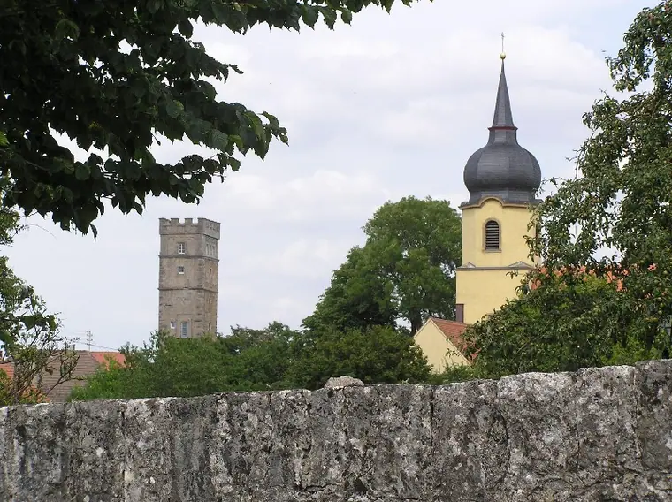 Ortsansicht von Aub