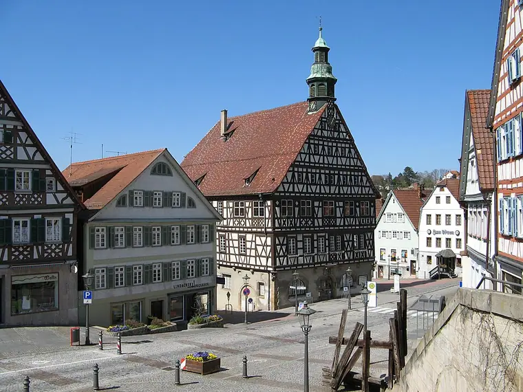 Ortsansicht von Backnang