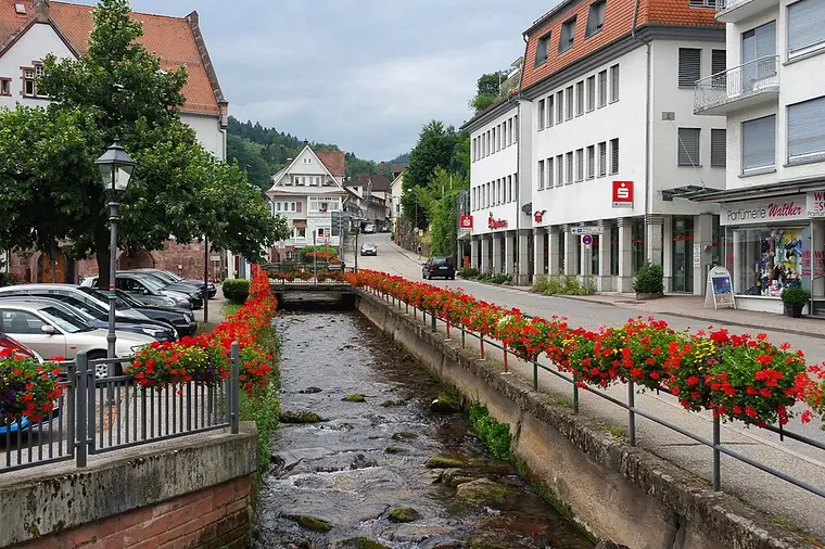 Ortsansicht von Bad Herrenalb