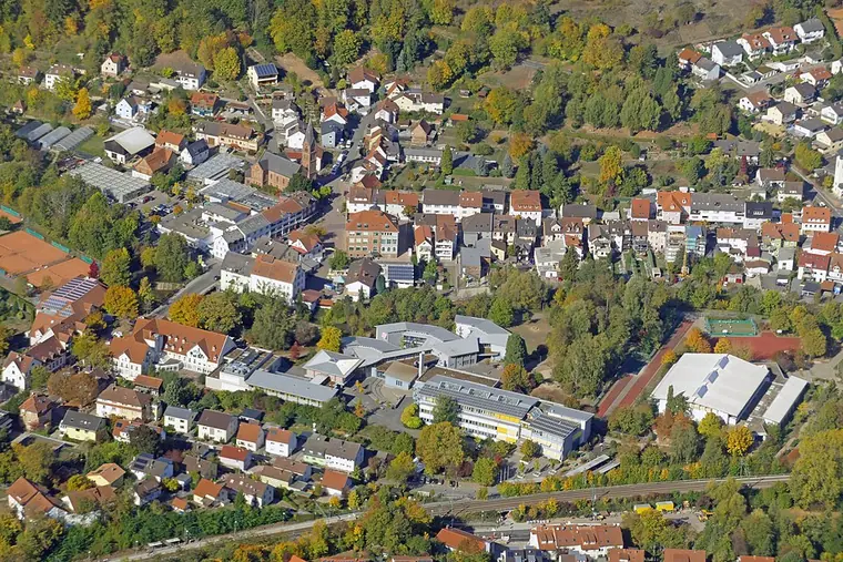 Ortsansicht von Bammental
