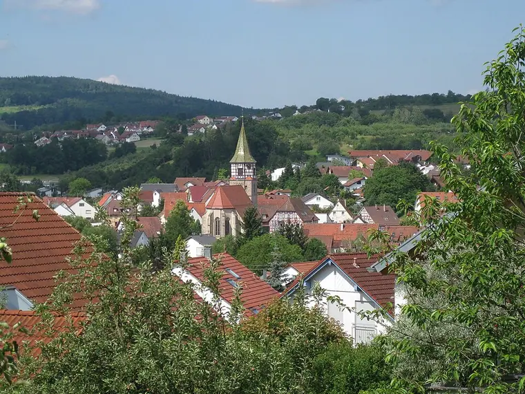 Ortsansicht von Berglen
