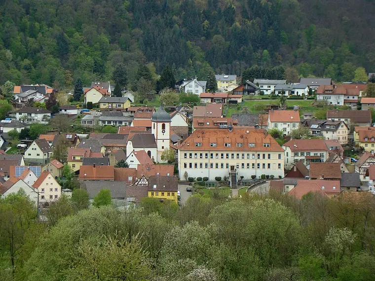 Ortsansicht von Binau