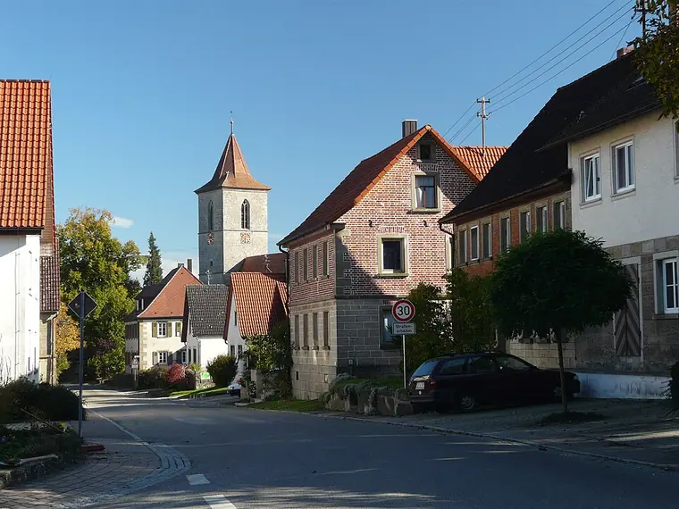 Ortsansicht von Blaufelden