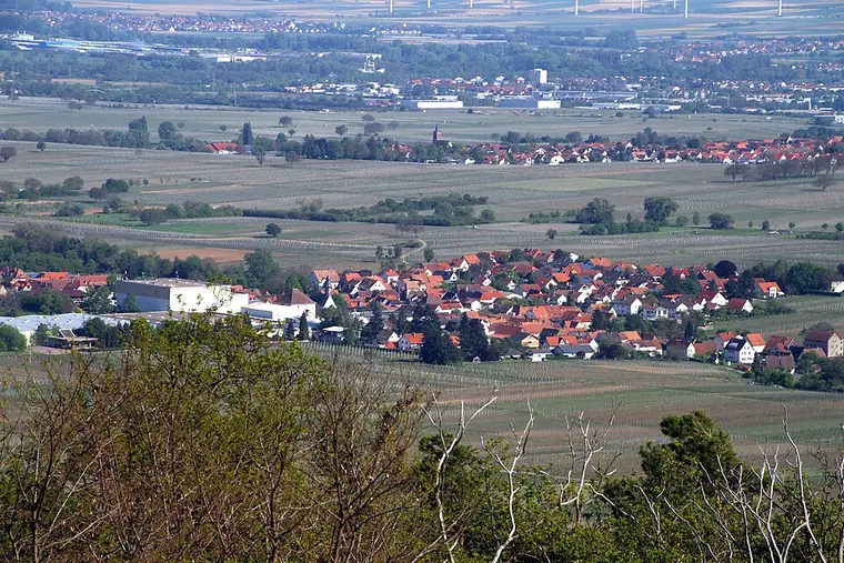 Ortsansicht von Böchingen