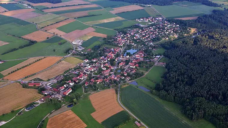 Ortsansicht von Buch am Wald