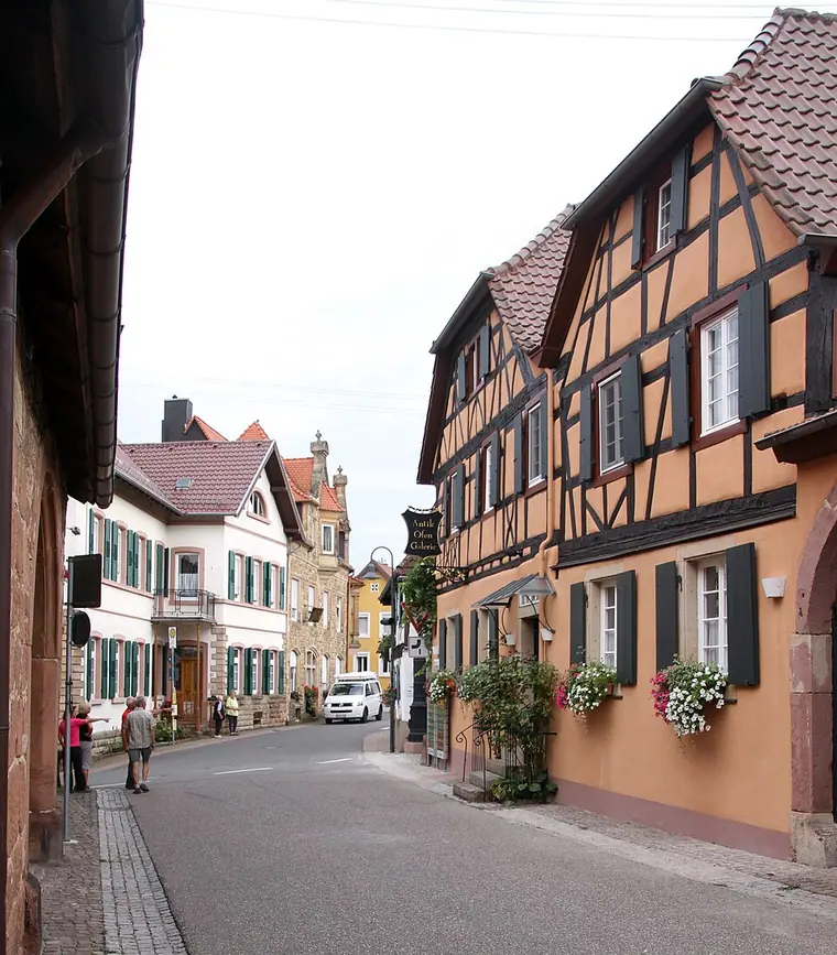 Ortsansicht von Burrweiler