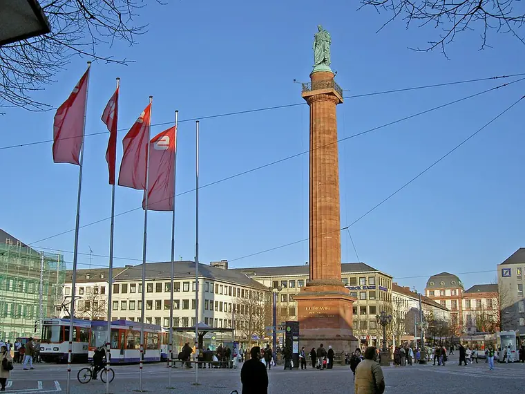 Ortsansicht von Darmstadt