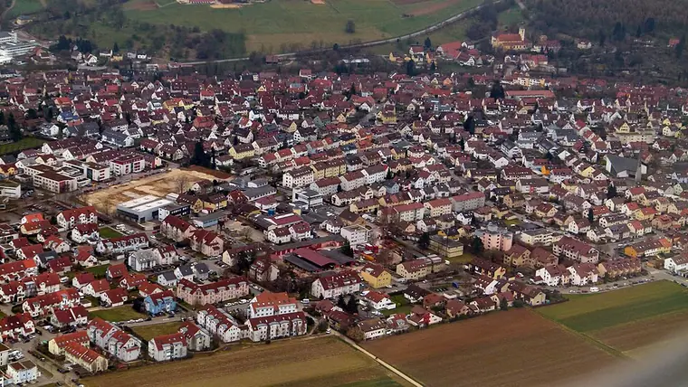Ortsansicht von Denkendorf
