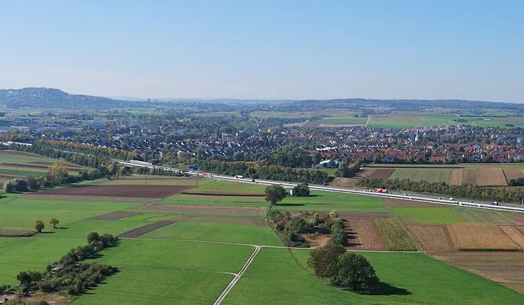 Ortsansicht von Ditzingen