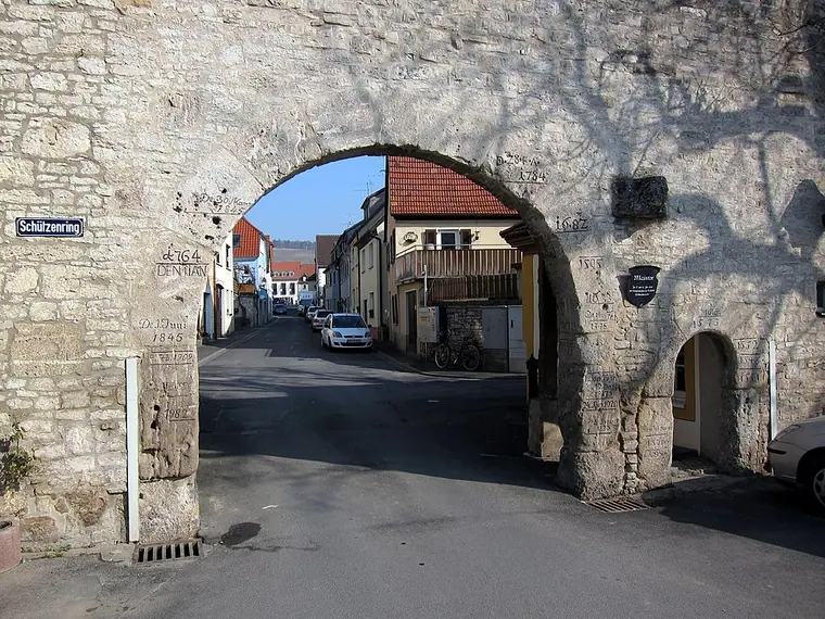Ortsansicht von Eibelstadt