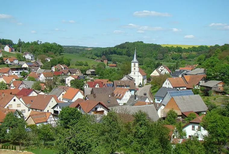 Ortsansicht von Elztal