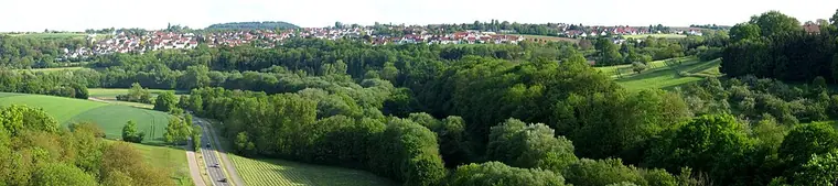 Ortsansicht von Erdmannhausen