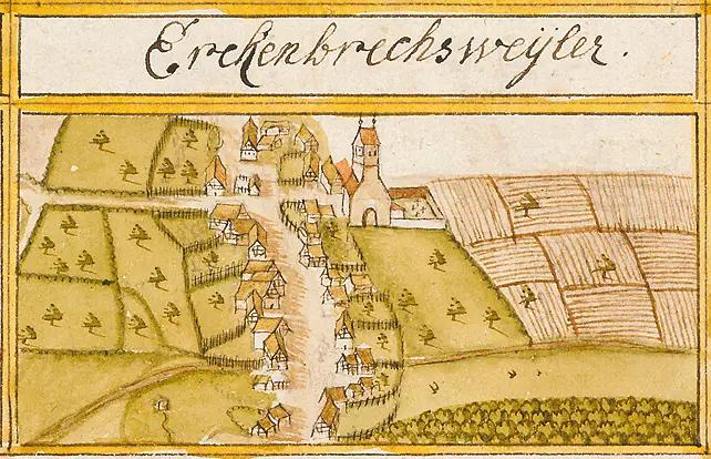 Ortsansicht von Erkenbrechtsweiler