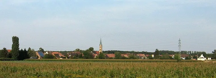 Ortsansicht von Erlenbach bei Kandel