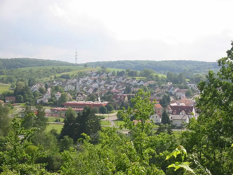 Ortsansicht von Eschelbronn
