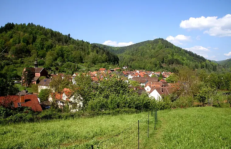 Ortsansicht von Eußerthal