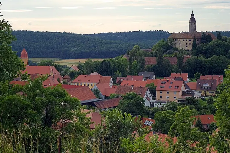Ortsansicht von Flachslanden