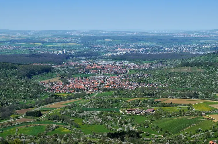 Ortsansicht von Frickenhausen