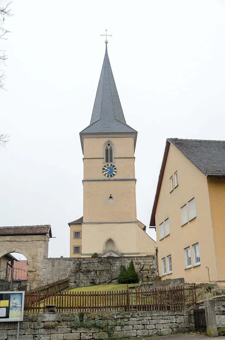 Ortsansicht von Gebsattel