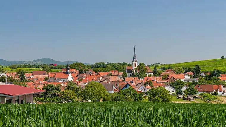 Ortsansicht von Göcklingen