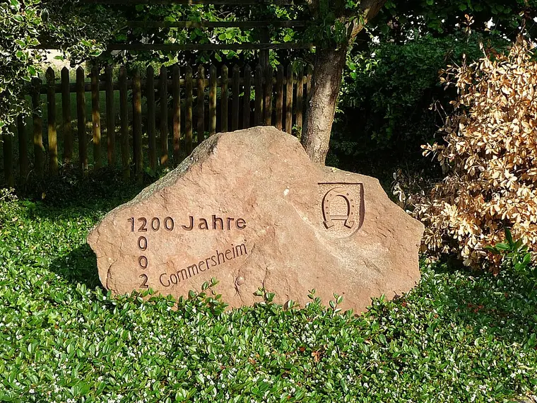Ortsansicht von Gommersheim