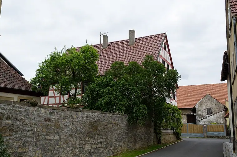 Ortsansicht von Hausen bei Würzburg