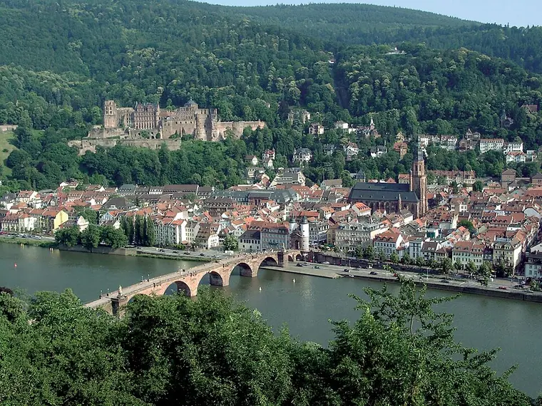 Ortsansicht von Heidelberg