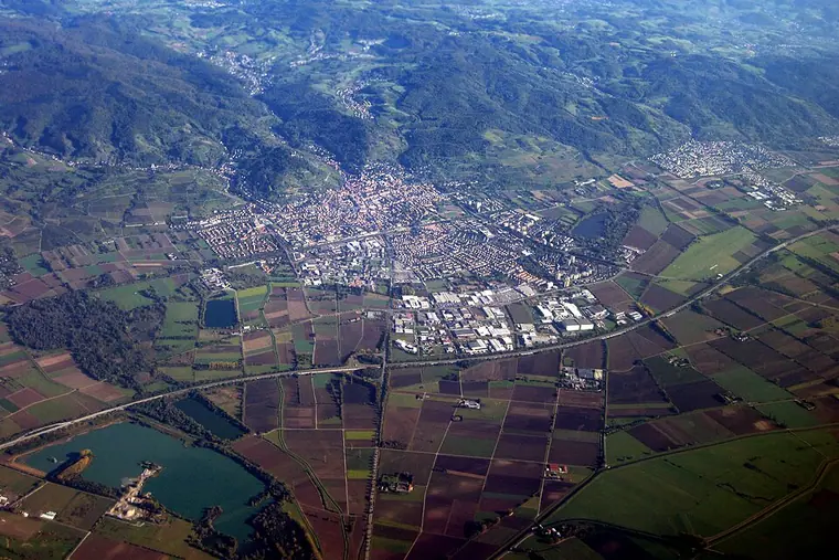 Ortsansicht von Heppenheim