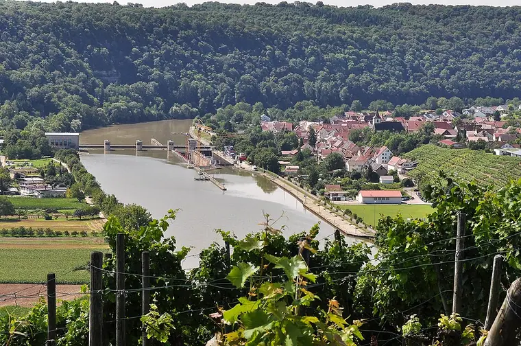 Ortsansicht von Hessigheim