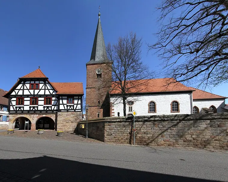 Ortsansicht von Heuchelheim-Klingen