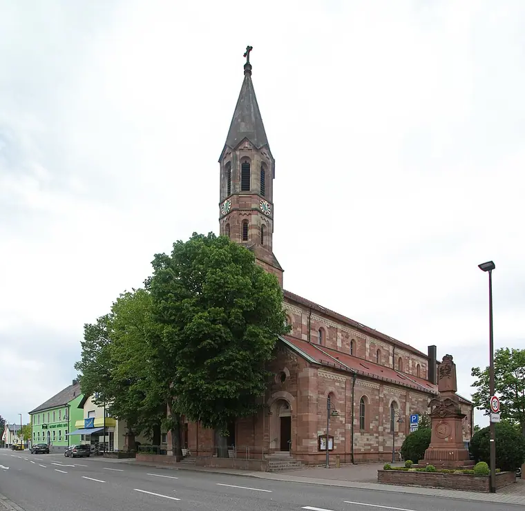 Ortsansicht von Hügelsheim