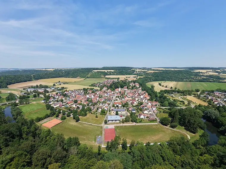 Ortsansicht von Jagsthausen