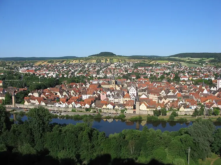 Ortsansicht von Karlstadt am Main