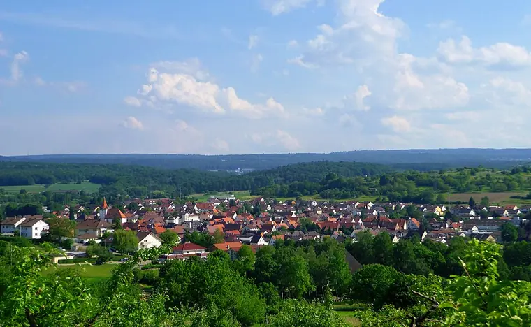 Ortsansicht von Keltern