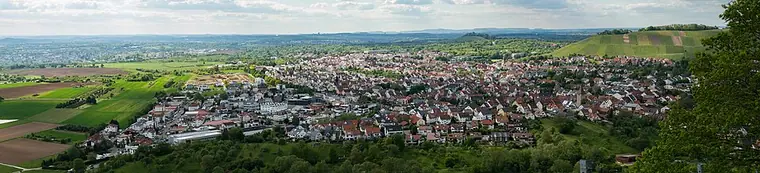 Ortsansicht von Korb