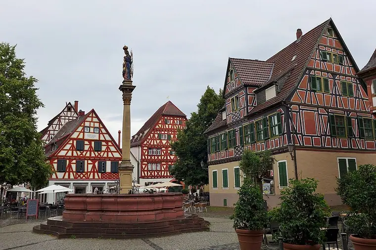Ortsansicht von Ladenburg