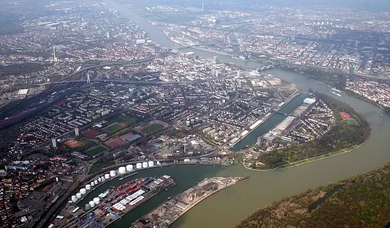 Ortsansicht von Ludwigshafen am Rhein