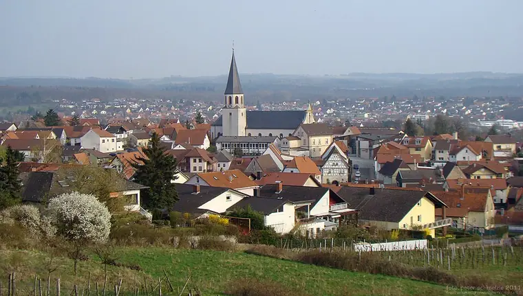 Ortsansicht von Malsch (Rhein-Neckar-Kreis)