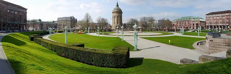 Ortsansicht von Mannheim