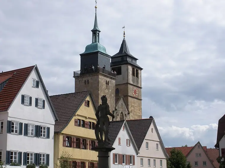 Ortsansicht von Markgröningen