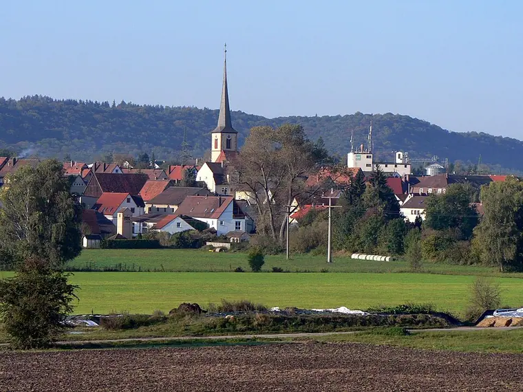 Ortsansicht von Markt Bibart