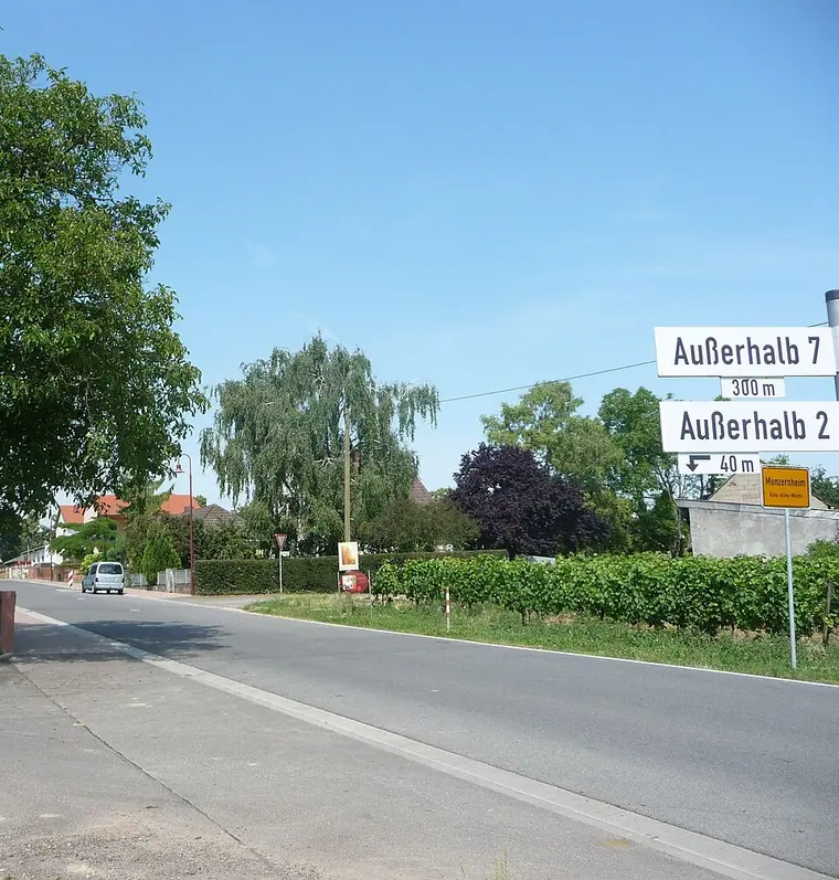 Ortsansicht von Monzernheim