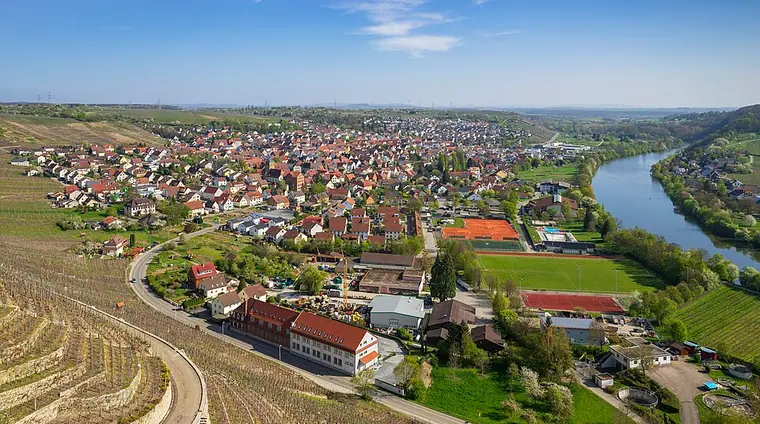 Ortsansicht von Mundelsheim