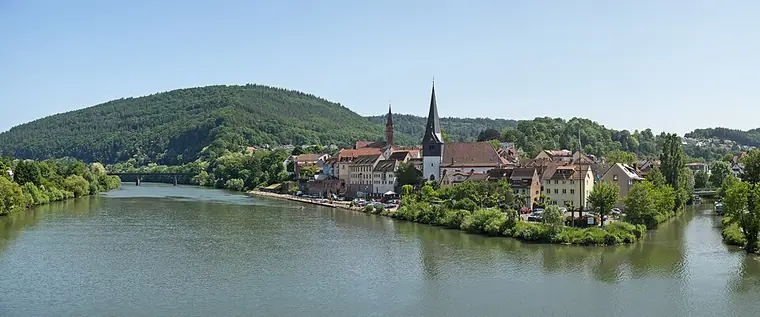 Ortsansicht von Neckargemünd