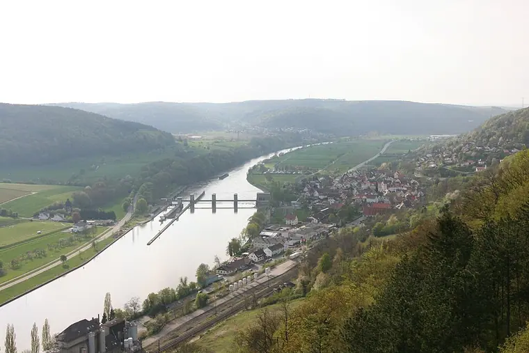 Ortsansicht von Neckarzimmern