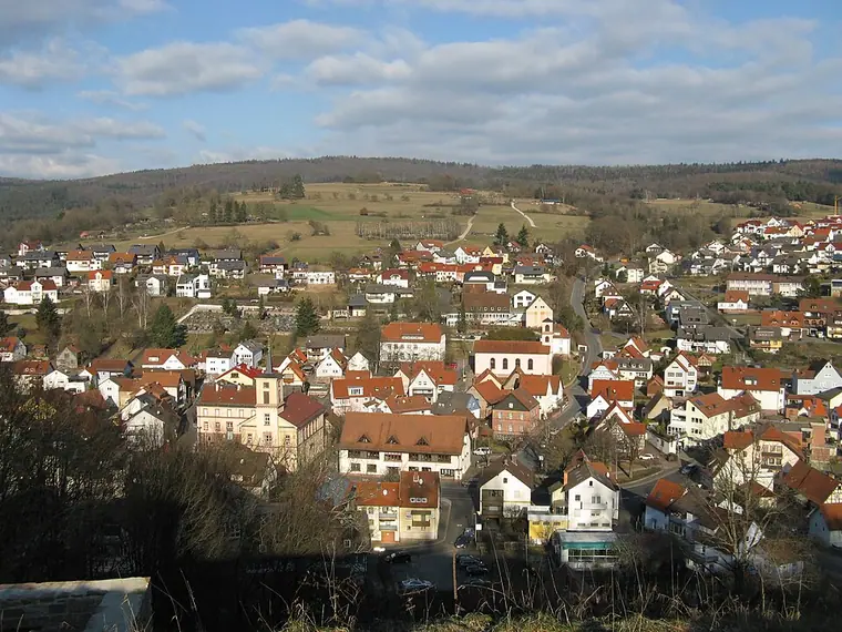 Ortsansicht von Partenstein