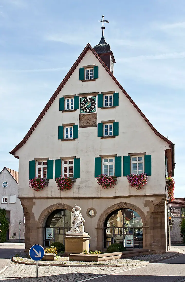 Ortsansicht von Pleidelsheim