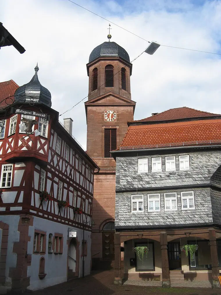 Ortsansicht von Rieneck